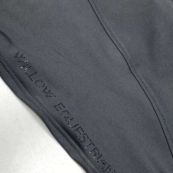Willow Equestrian Women’s Training Breech Riding Pants Size XS Black — Sparkle L - Picture 5 of 9